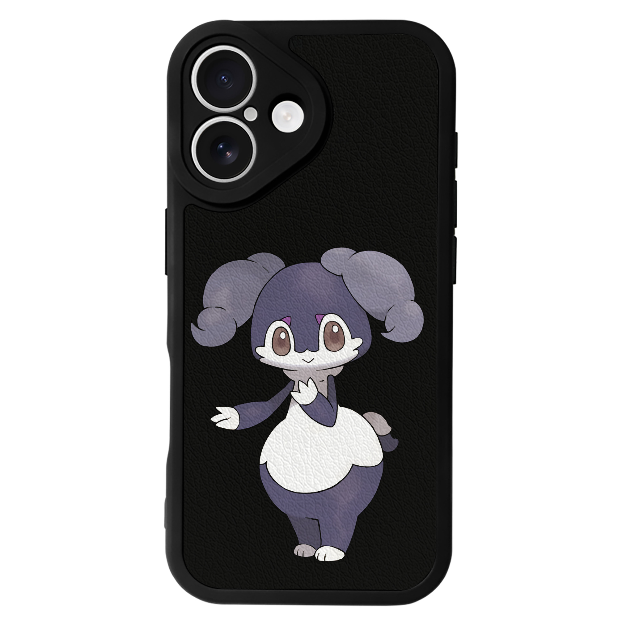 （画像用） ポケットモンスター Pokémon 【iPhone 16シリーズ対応】シリコンスマホケース（レザー調） 材質：シリコン